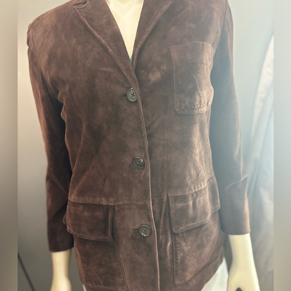 Ralph Lauren Brown Leather Jacket